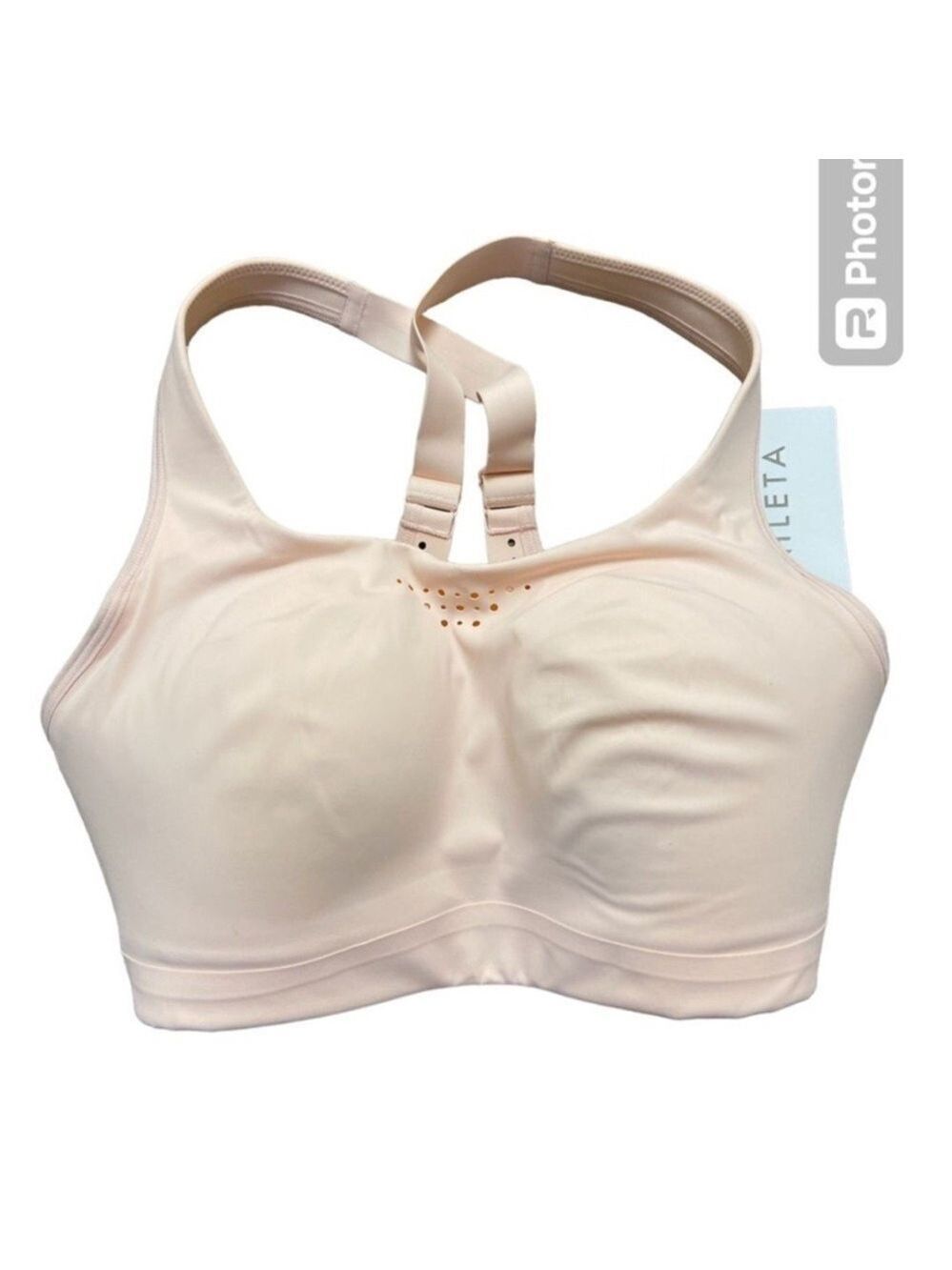 Athleta phenomena Women's Soft Pink Sports Bra 32DD NWT